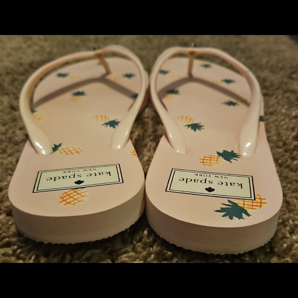 Kate Spade Pineapple Flip Flops - Picture 7 of 7